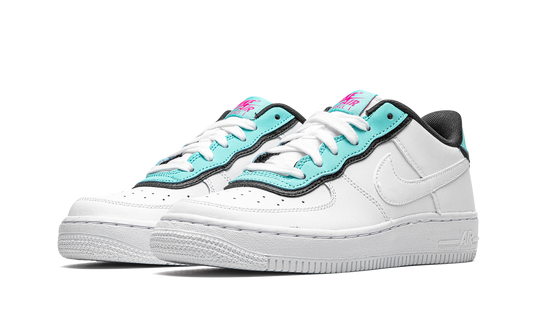 Air Force 1 LV8 1 DBL GS "Double Layer - Aqua Black" BV1084 100