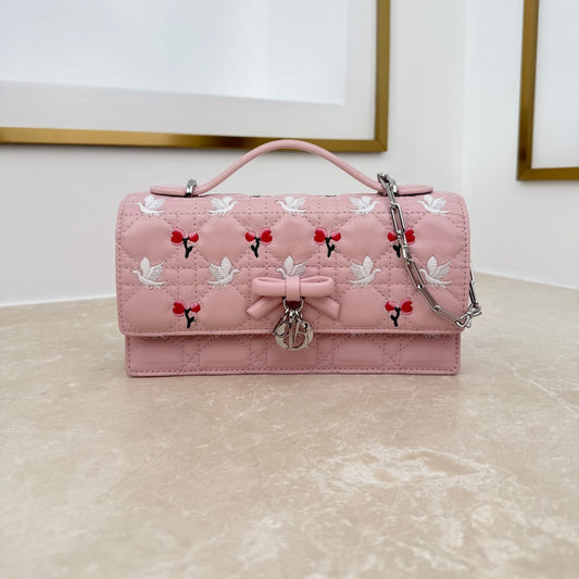 Dior 2026 Dioramour My Dior Bag 21cm Multicolor Lambskin