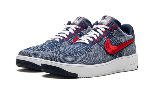 Air Force 1 Ultra Flyknit Low "Patriots Robert Kraft Wolf Grey" FV4079 012