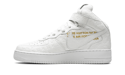 Louis Vuitton Air Force 1 Mid "Virgil Abloh - White/White" 1A9V90