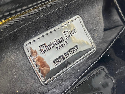 mini lady 17 patent calfskin