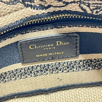 CD Elephant Apricot  17 Lady Dior Bag Canvas 336749