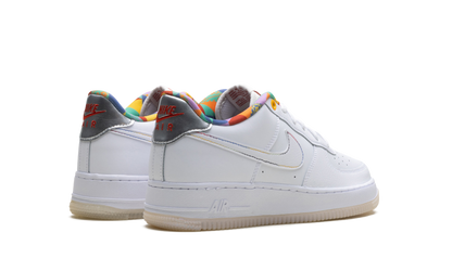Air Force 1 Low LV8 GS "White Playful Print" FN8912 111