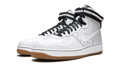 Air Force 1 High Premium "WHITE / WHITE-DARK OBSIDIAN" 332490 111