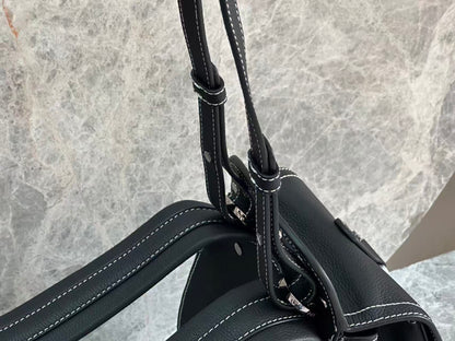 Dior Gallop Sling Bag Black Grained Calfskin