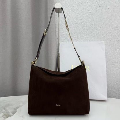 Dior 2026 Diorly Bag 31.5cm Suede Calfskin 289040