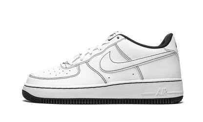 Air Force 1 Low '07 GS "Contrast Stitching - White / Black" CW1575 104