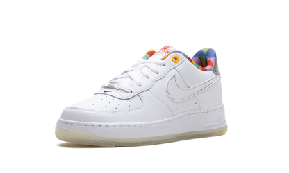 Air Force 1 Low LV8 GS "White Playful Print" FN8912 111