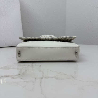 Dior 2026 Chain Bag 21cm Fabric Lambskin