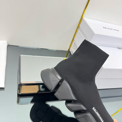Balenciaga Speed Sneakers Black Polyester Elastane 832615