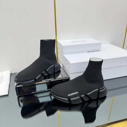 Balenciaga Speed Sneakers Black Polyester Elastane 832615