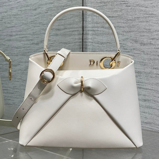 Dior 2025 Bow Bag 28cm Leather