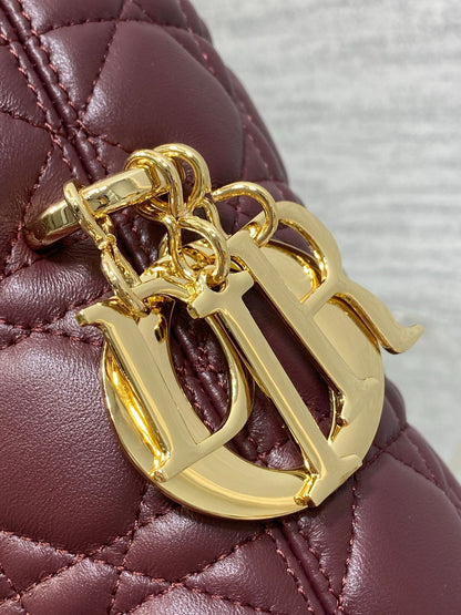 Dior 2026 Bag 27cm Multicolor Lambskin 355516