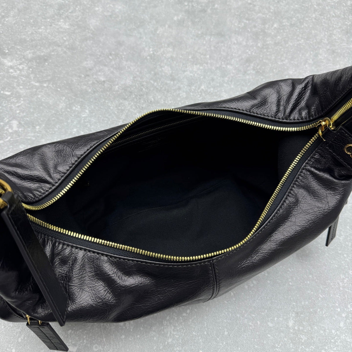 Dior 2025 Grand Tour Multipocket Bag 52cm Black Calfskin
