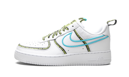 Air Force 1 Low "Worldwide White Blue Fury Volt" CK7213 100