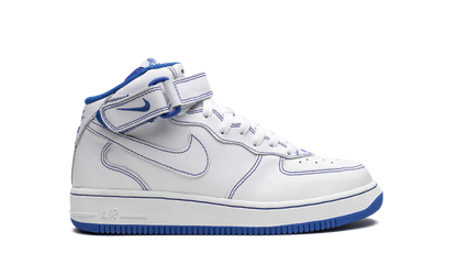 Air Force 1 Mid GS "White/White-Royal Blue" 624049 113