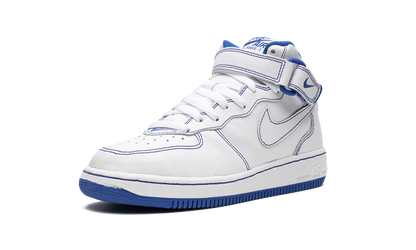 Air Force 1 Mid GS "White/White-Royal Blue" 624049 113