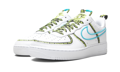 Air Force 1 Low "Worldwide White Blue Fury Volt" CK7213 100