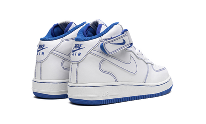 Air Force 1 Mid GS "White/White-Royal Blue" 624049 113