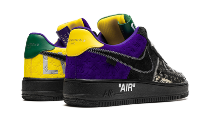 Louis Vuitton Air Force 1 Low "Virgil Abloh - Purple Dusk/Metallic Silver" 1A9VCC