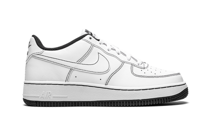 Air Force 1 Low '07 GS "Contrast Stitching - White / Black" CW1575 104