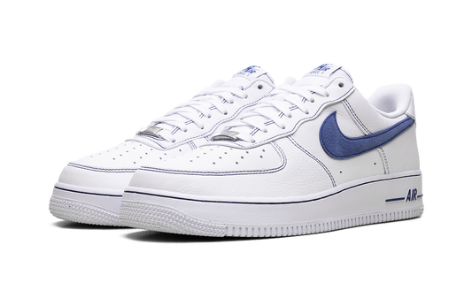 Air Force 1 '07 LV8 "White Deep Royal Contrast Stitch" HQ2037 100